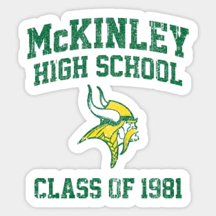 McKinley High School Class of 1981 (Freaks and Geeks) Sticker